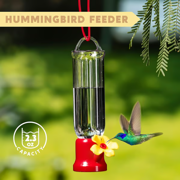 Hummingbird Feeder for Outdoor Hanging